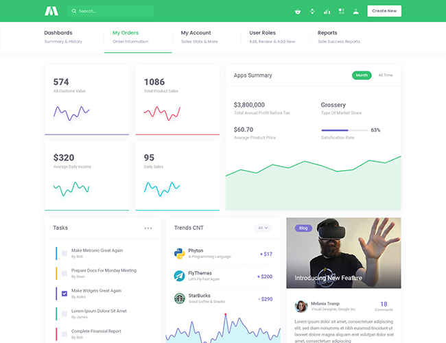 Demo 14 - - Awesome Tabs